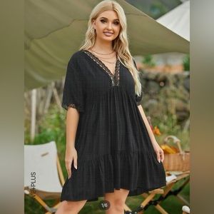 Black Dress with Lace